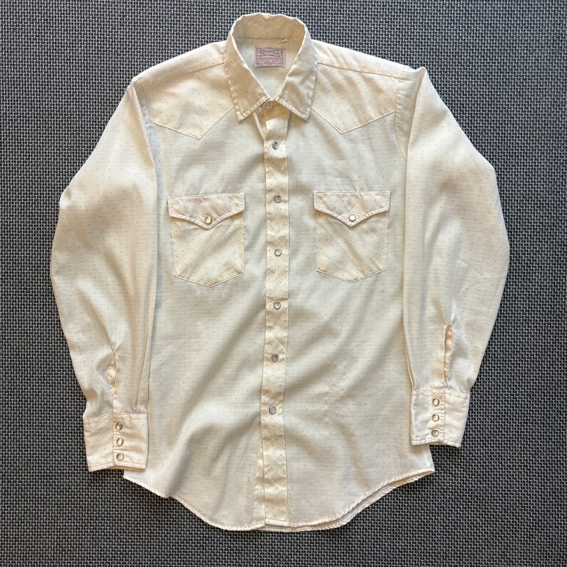 70‘s HbarC 웨스턴셔츠 15.5 made in u.s.a 상품이미지1