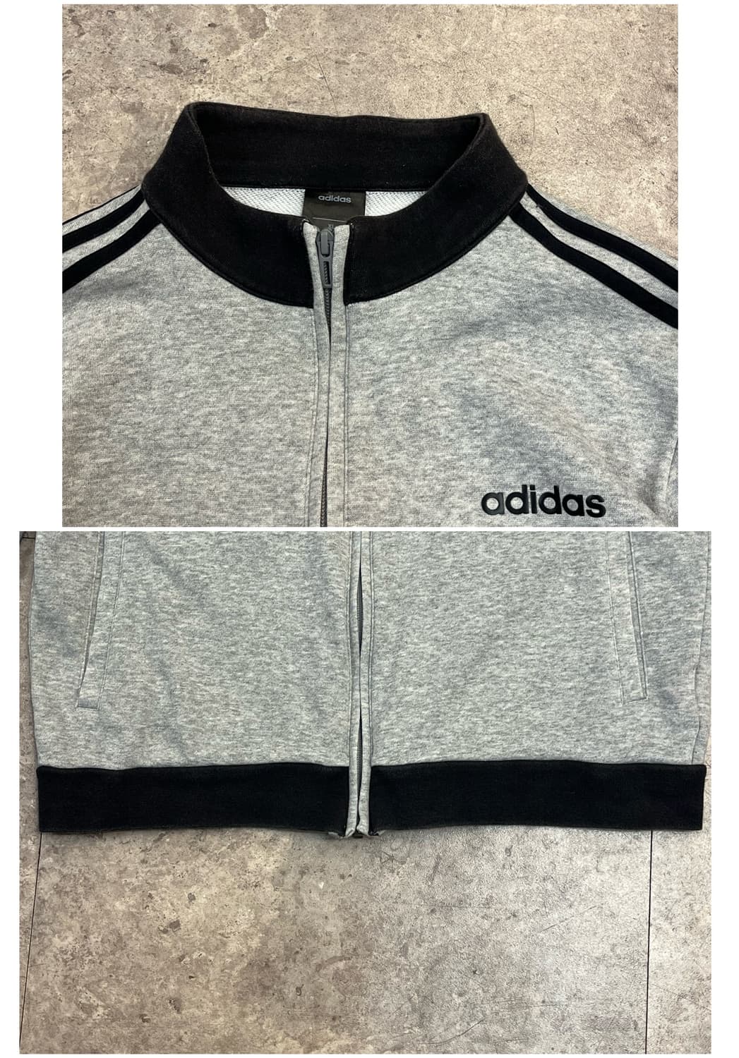 아디다스 져지 그레이 XL #csz2211 상품이미지5