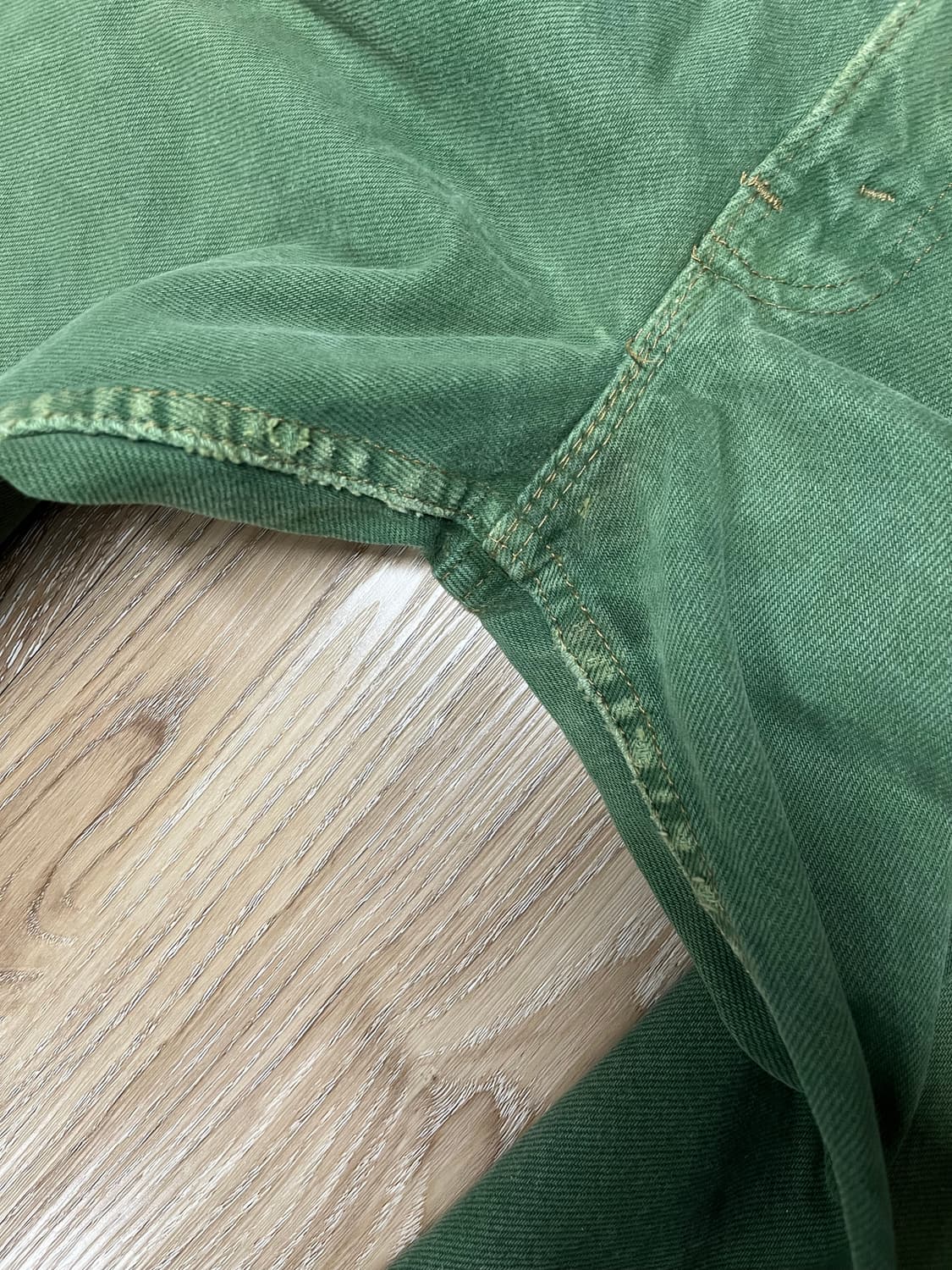 90s USA 리바이스 550 그린 청바지 34 상품이미지8