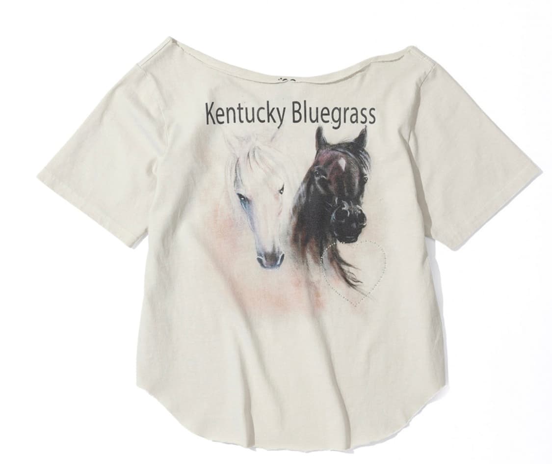 스컬프터 Sheriff Cut Out Tee Dirty White 라지 상품이미지1