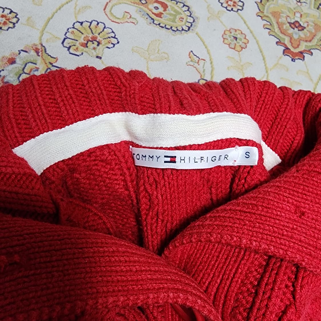 타미힐피거 코튼&아크릴 여성 케이블 가디건
S 상품이미지2