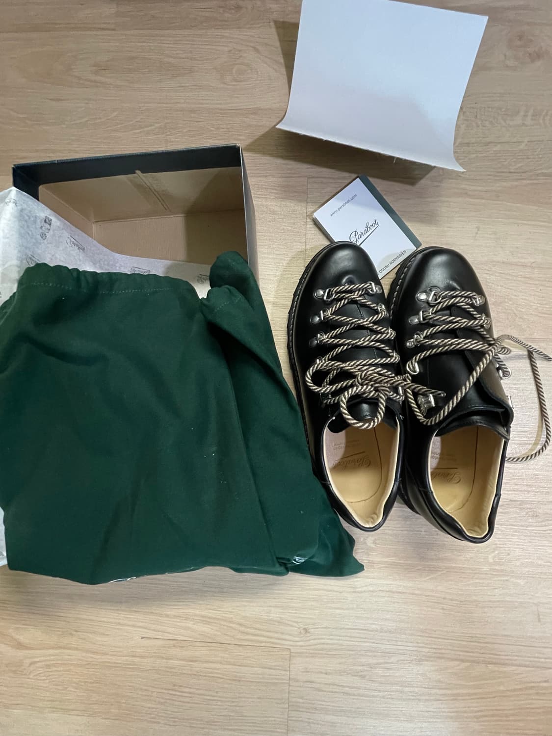 파라부트 클루사즈 uk7 블랙 1회(1시간착 극미 상품이미지1