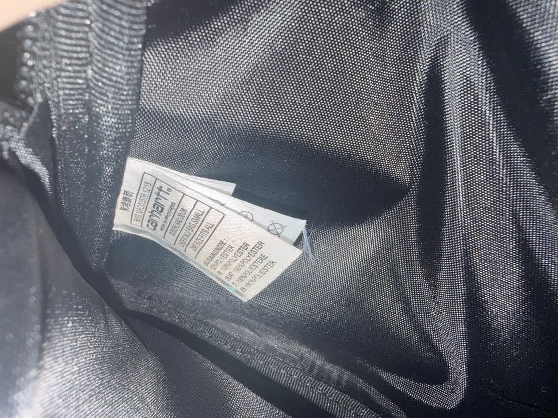 칼하트 WIP 에센셜스 백 스몰 카모 상품이미지4