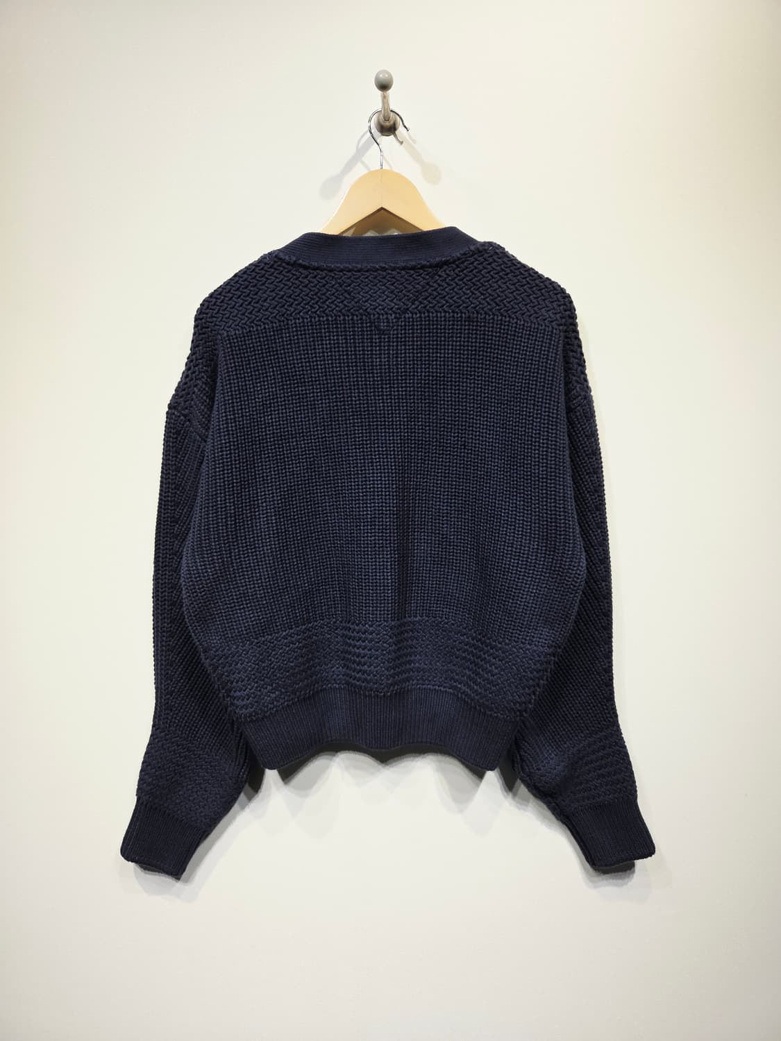 TOMMY JEANS 타미진스 청키 니트 브이넥 가디건 상품이미지5