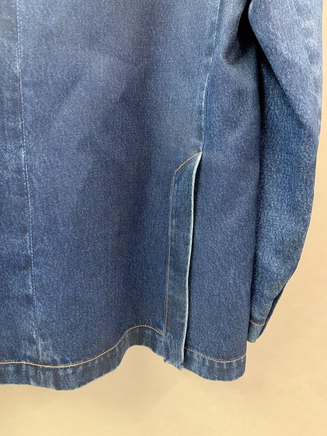 디젤 남성 블루 레이온 자켓 상품이미지6