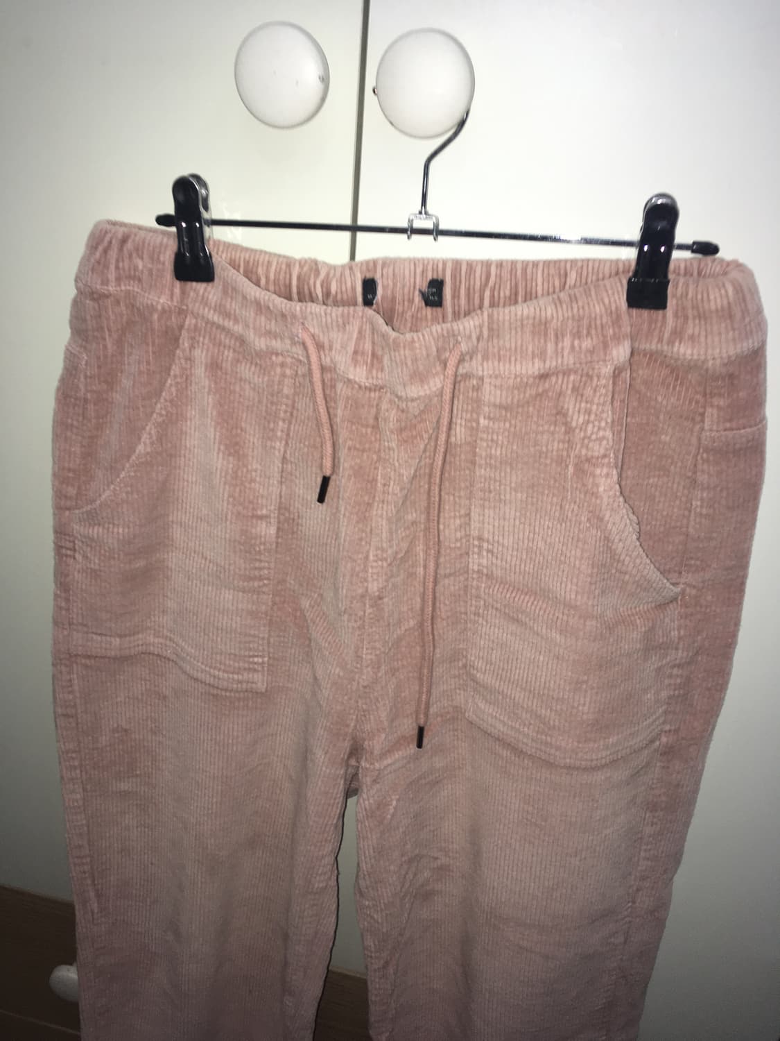 코듀로이 밴딩 팬츠 핑크 상품이미지2