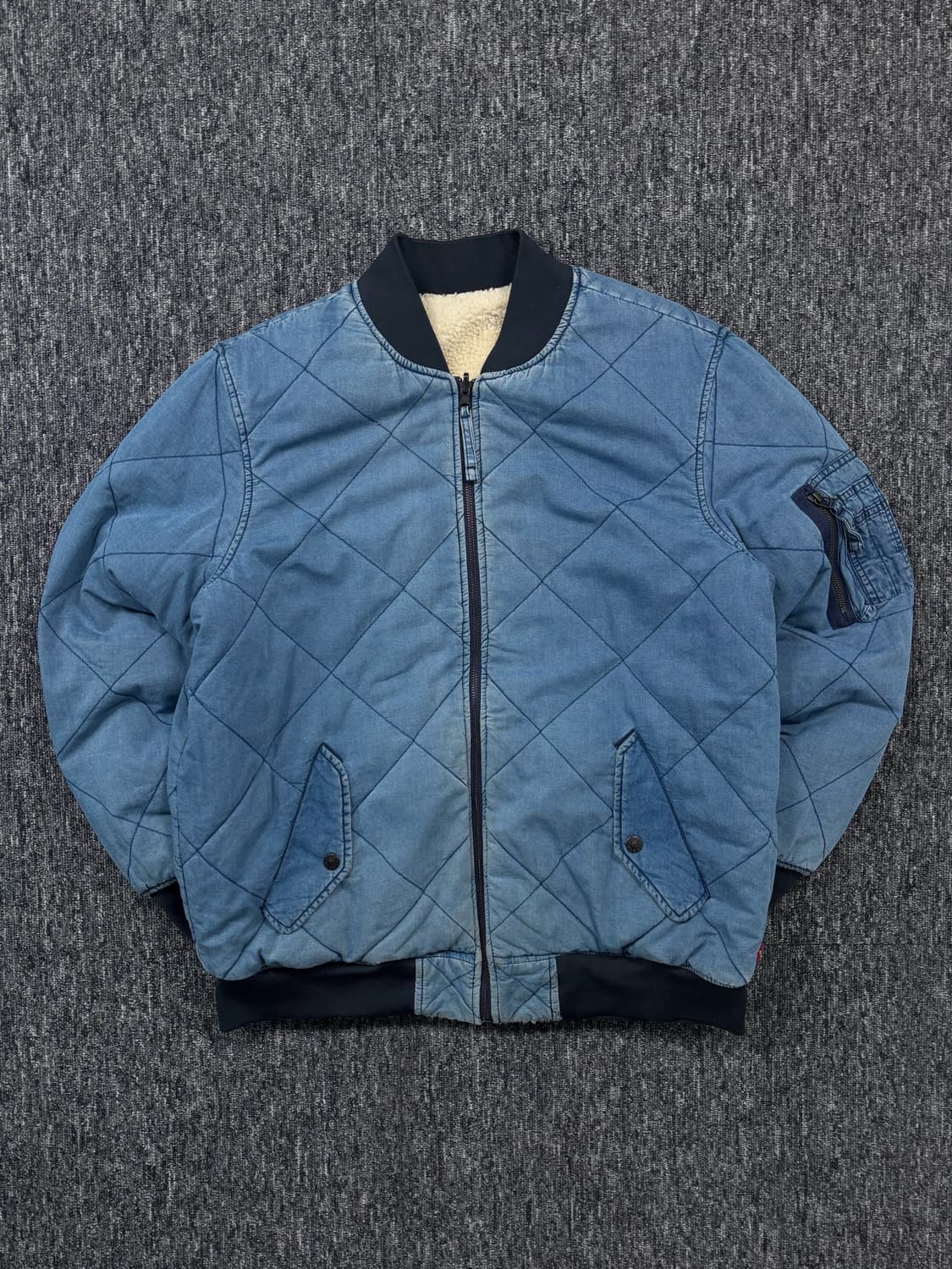 리바이스 리버시블 플리스 퀼팅 자켓 상품이미지7