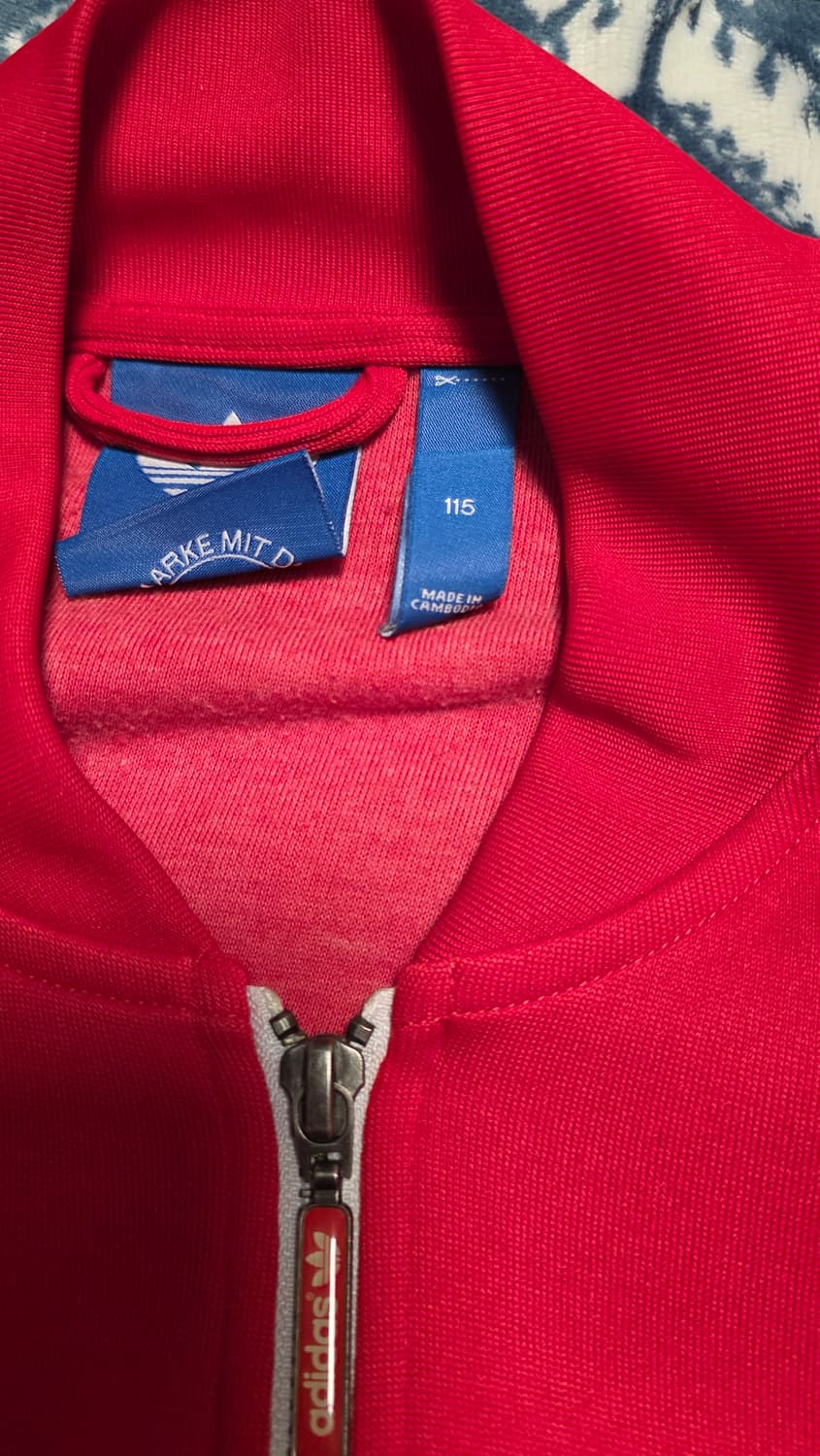 아디다스 유로파 트랙탑 빨강 115 상품이미지4