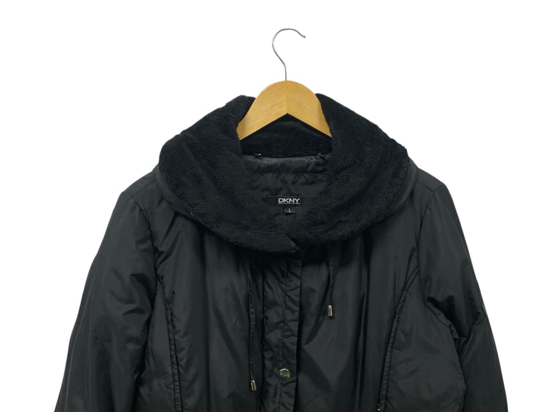  DKNY 블랙 덕다운 코트 패딩 L 상품이미지2