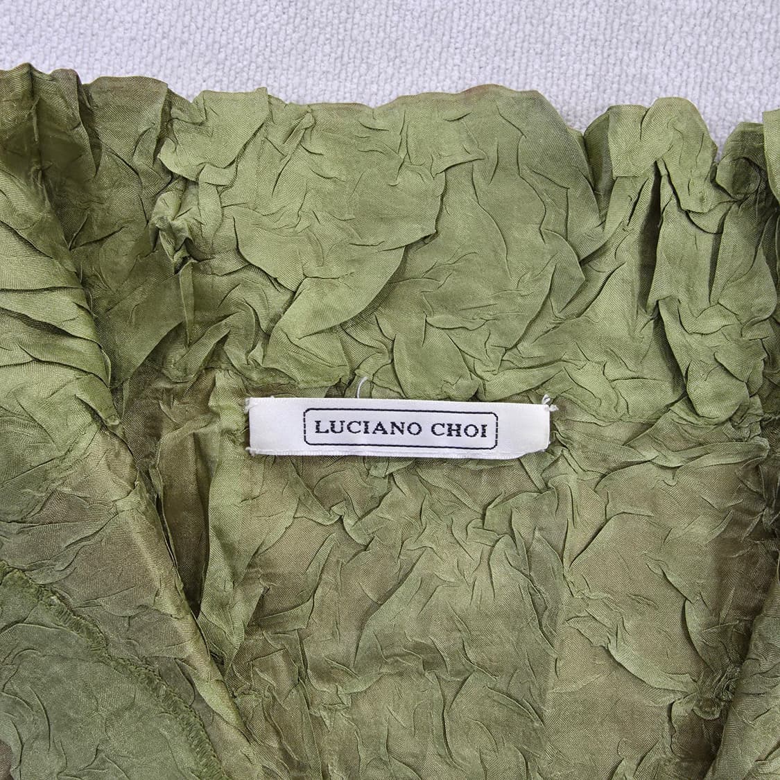 [88-160] 루치아노최 주름 견 셔츠 0127J 상품이미지4