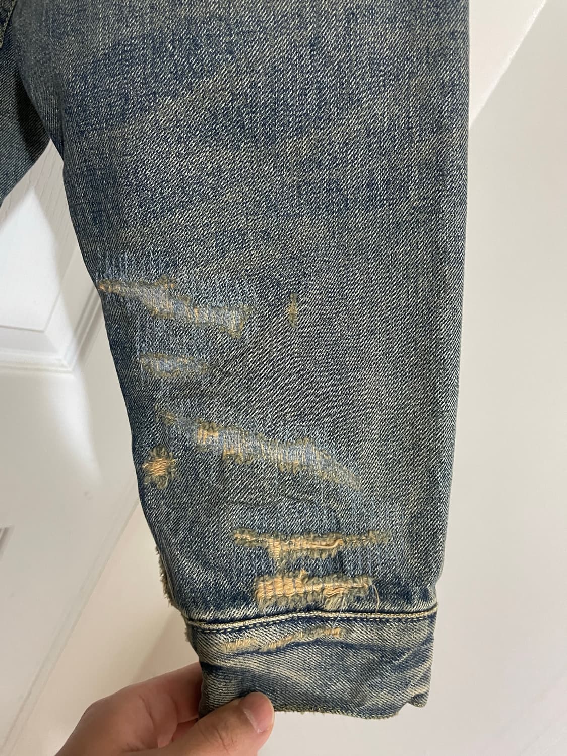 [46] Nexusvii 넥서스세븐 데미지 퍼스트 데님자켓 상품이미지7