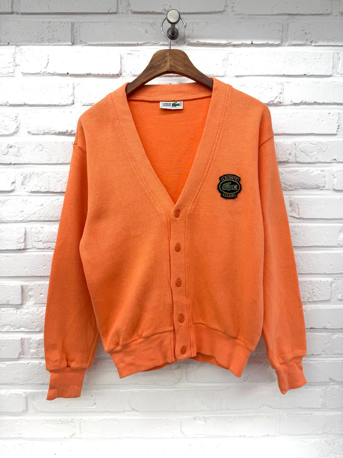 라코스테 네온오렌지 가디건 상품이미지3
