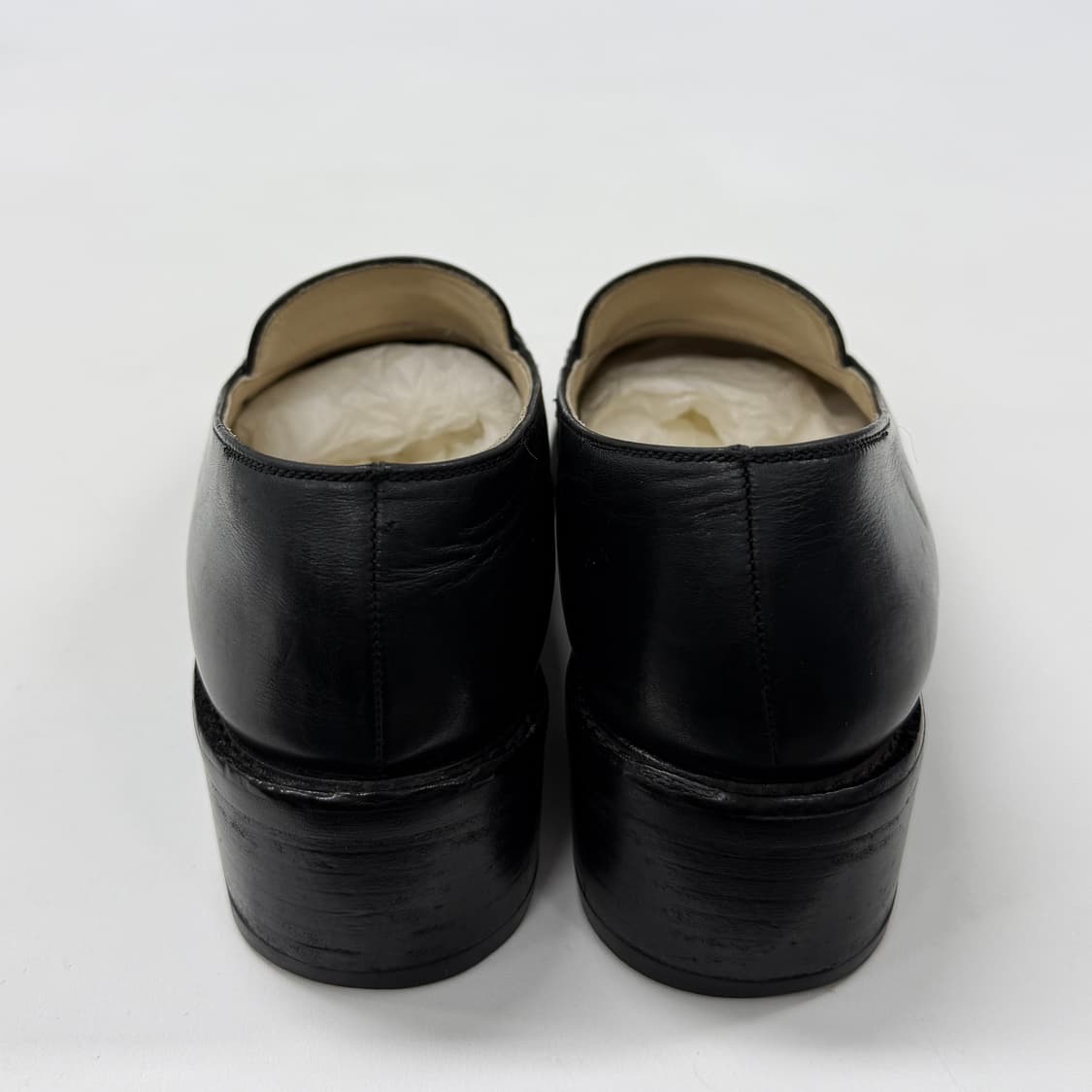 90s Margaret Howell mid heel loafers 상품이미지7