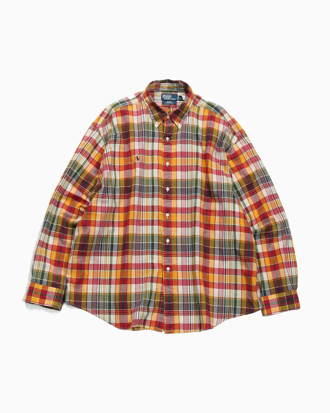 POLO x BEAMS MADRAS CHECK BIG SHIRT 상품이미지1