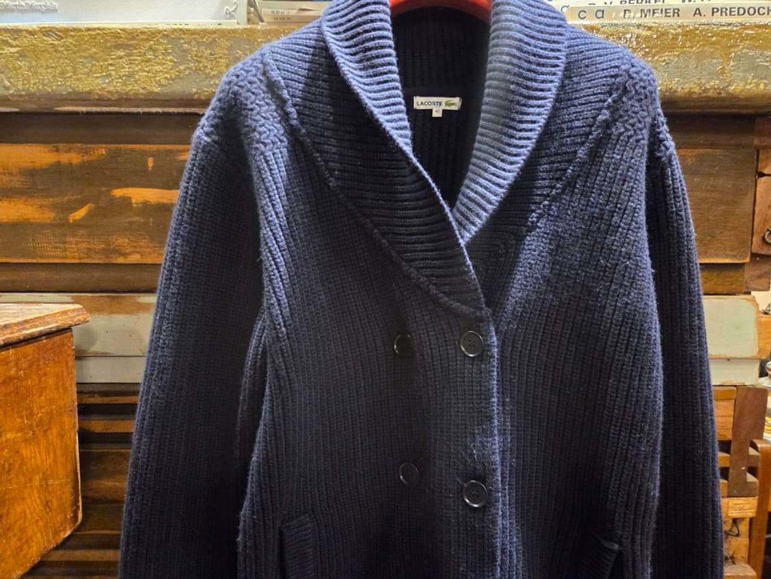 라코스테 숄칼라 카디건 상품이미지8