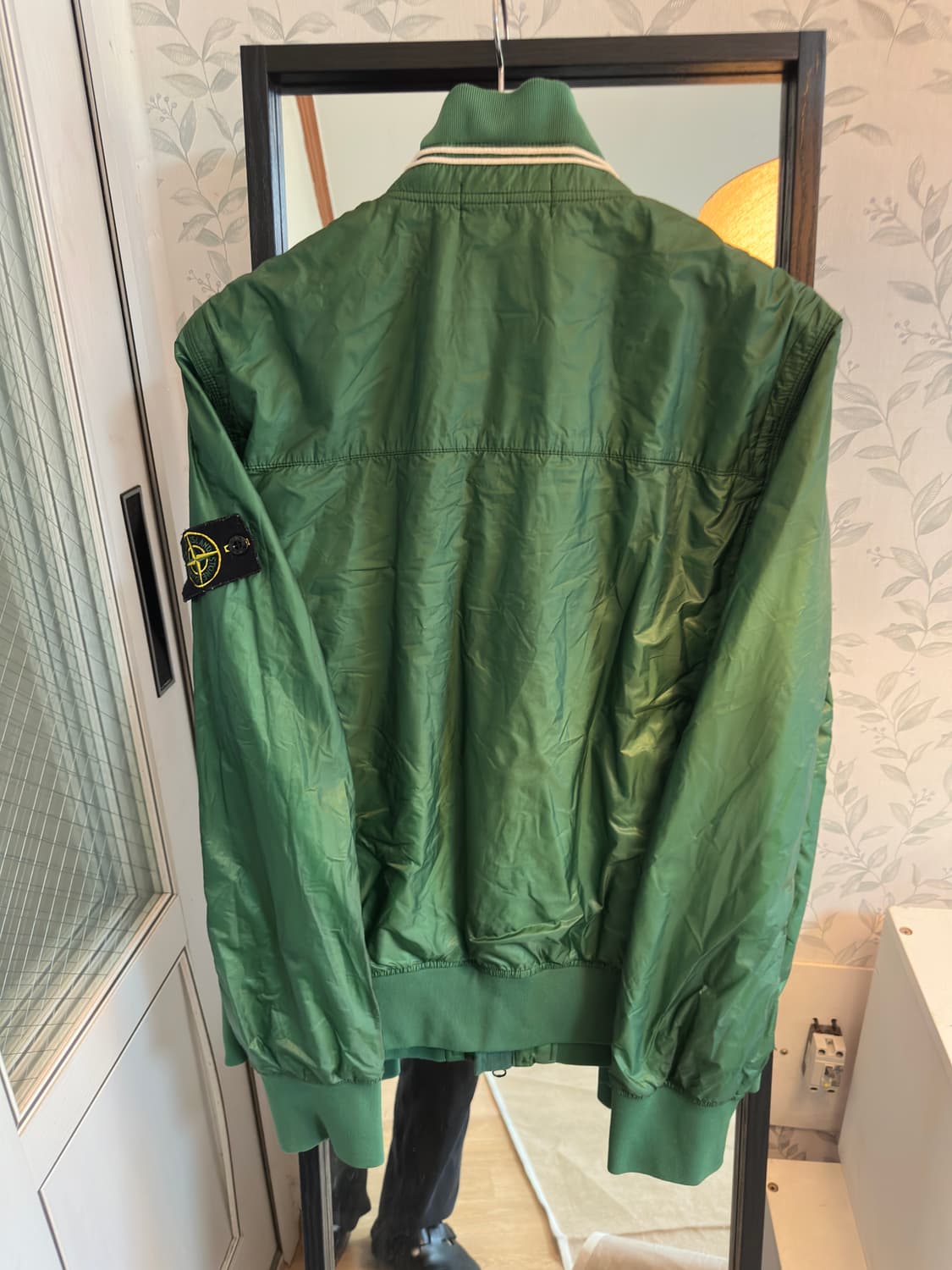 스톤아일랜드 그린 봄버 자켓 L (95-100) 상품이미지2