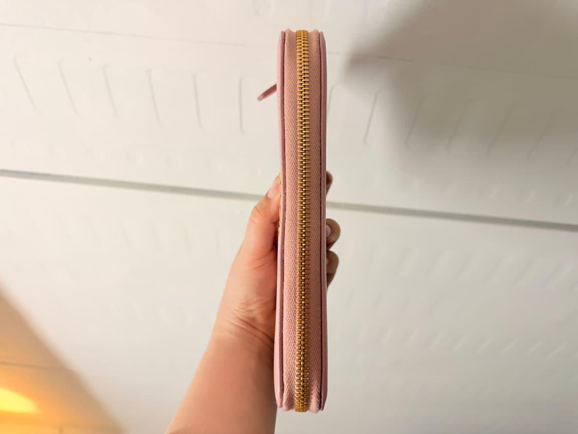 [정품] 프라다 사피아노 핑크 장지갑  상품이미지7