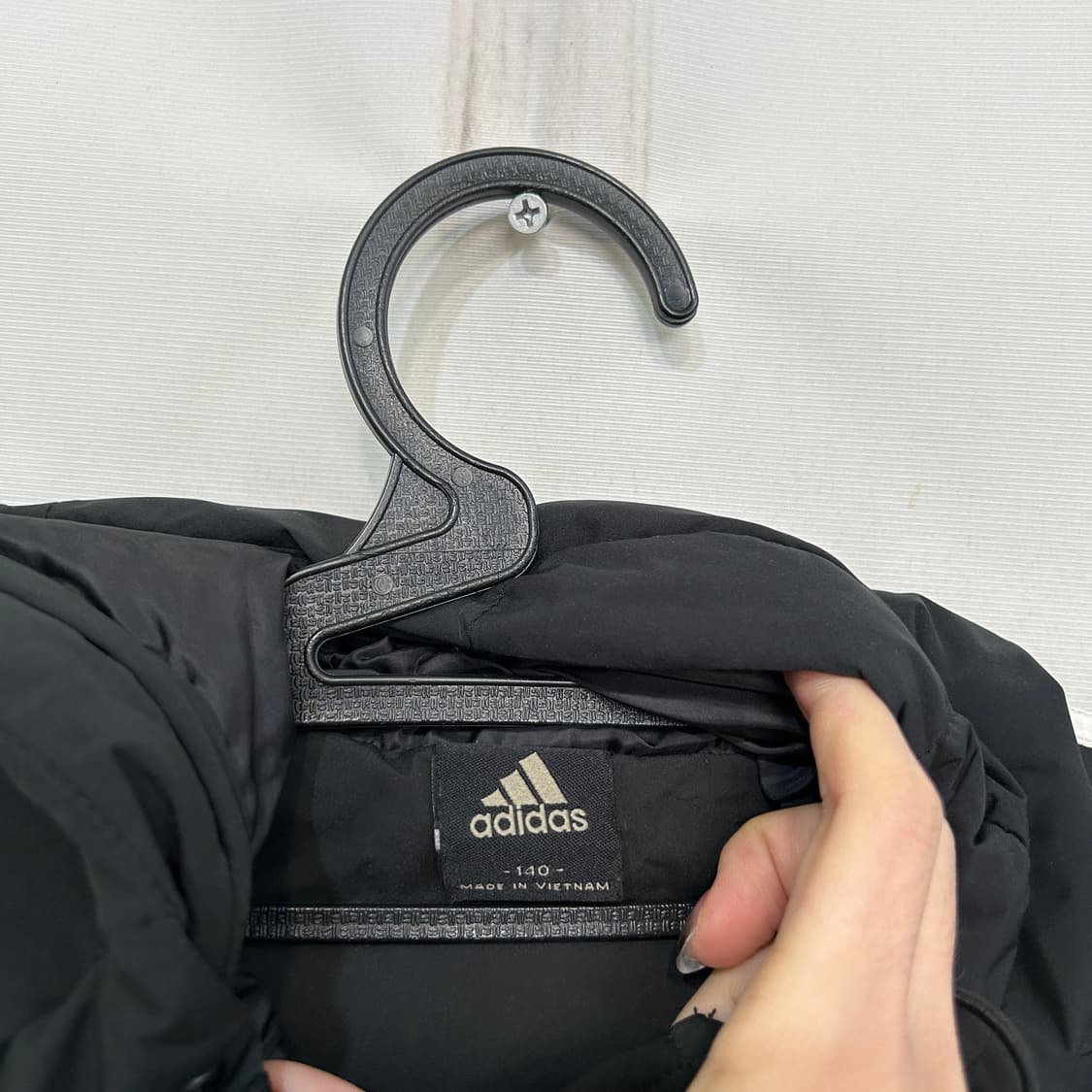 아디다스 키즈 오리털 롱패딩 140 상품이미지2