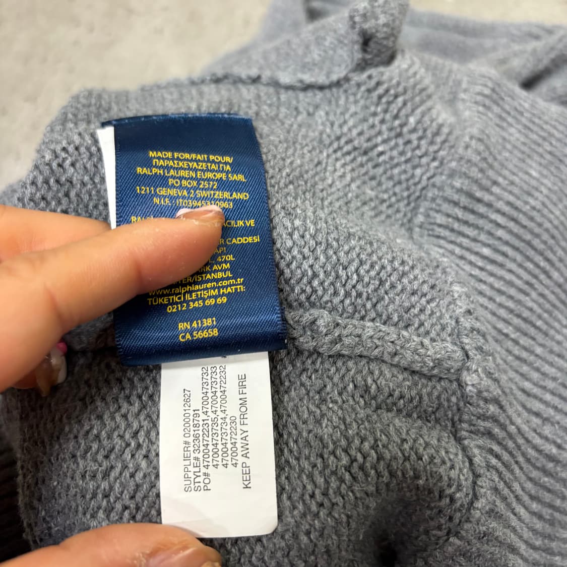 폴로 니트집업[2159] 상품이미지7