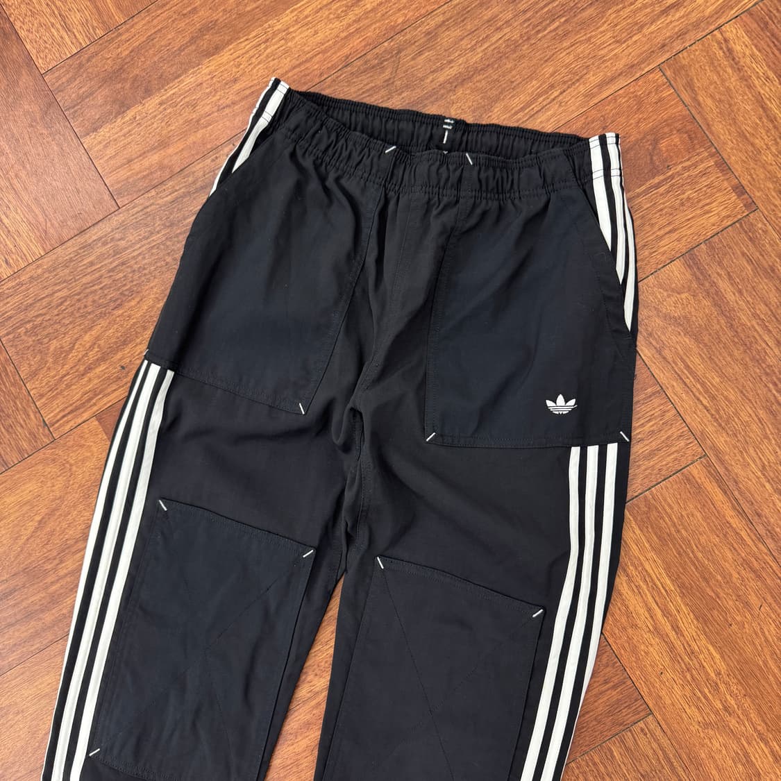 XL 아디다스 WW 블랙 나일론 팬츠  상품이미지3