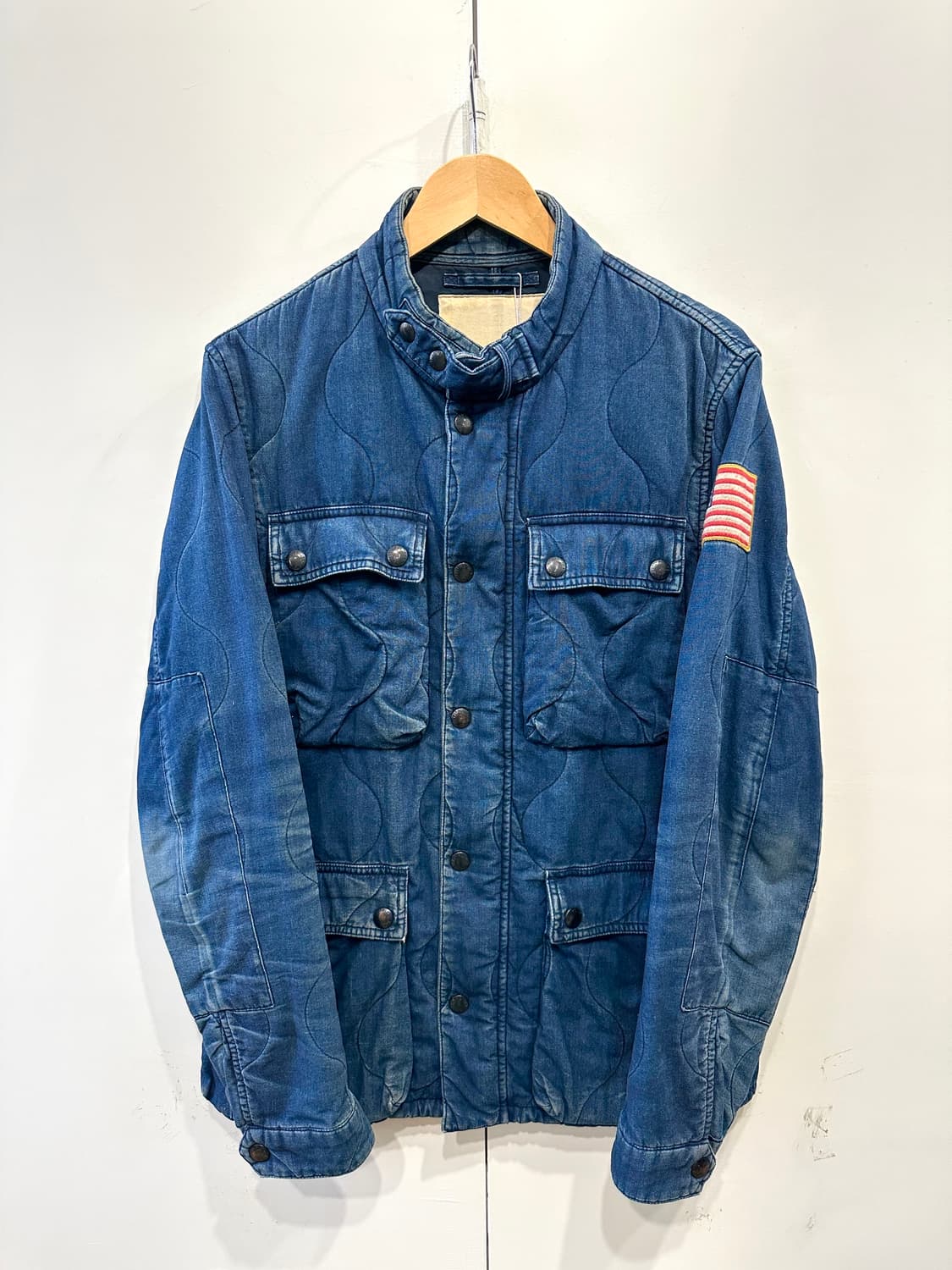 랄프 로렌 데님 앤 서플라이 멀티 포켓 워시드 자켓 상품이미지1