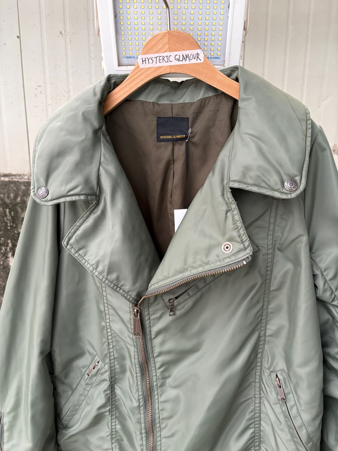 히스테릭 글래머 패딩 라이더 자켓 상품이미지4