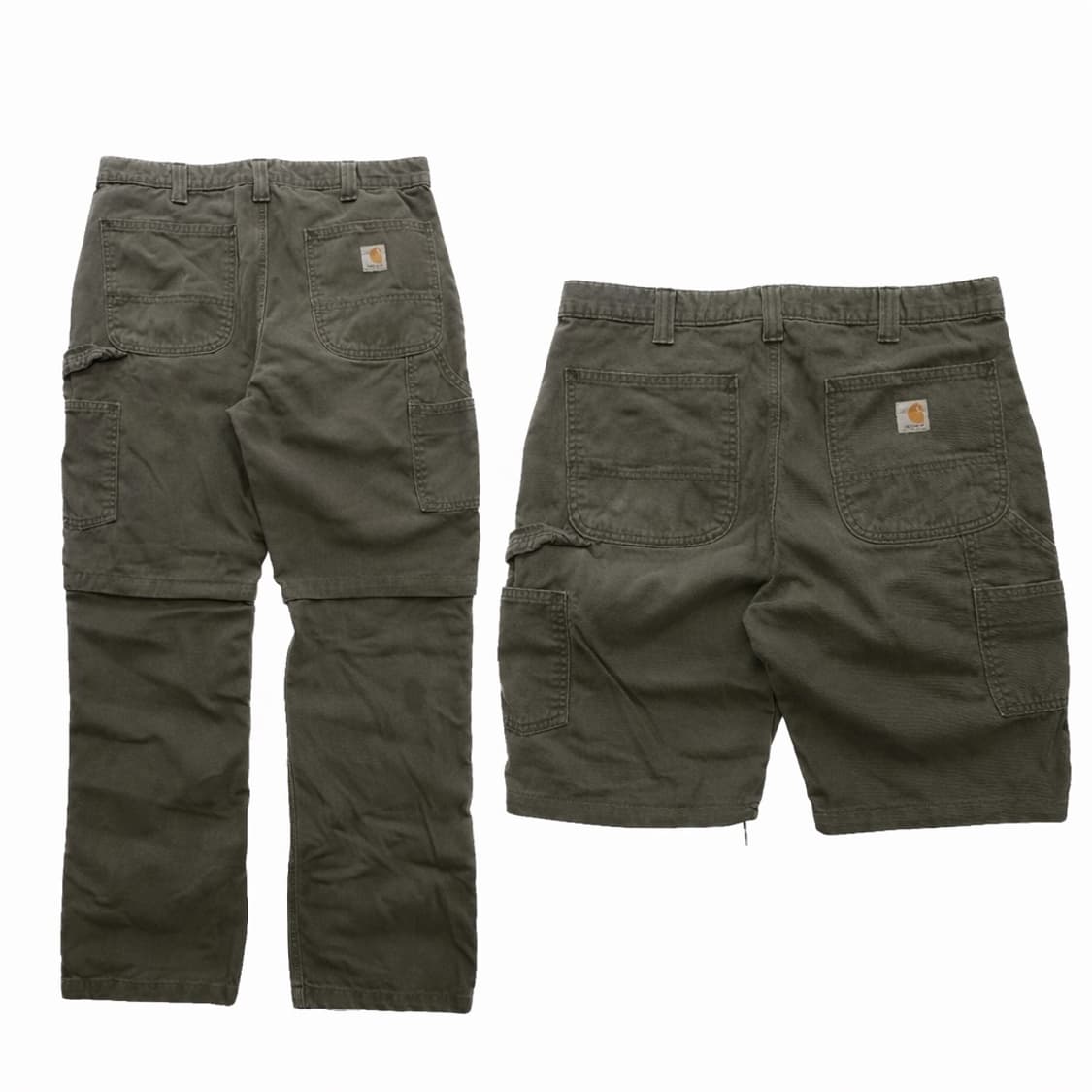 Carhartt 카펜터 B324 반바지 + 긴바지 컨버터블 커스텀 상품이미지1