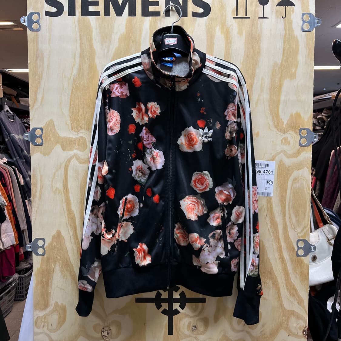 아디다스 파이어버드 플라워 져지 트랙탑 40사이즈 상품이미지1