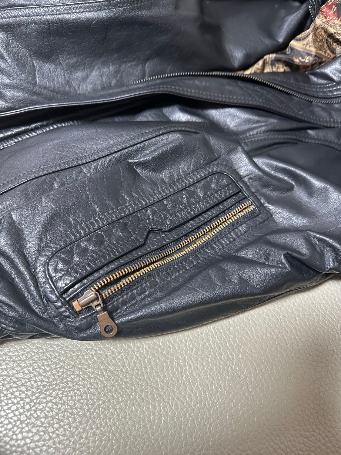 NOVA 소가죽자켓 판매 상품이미지3