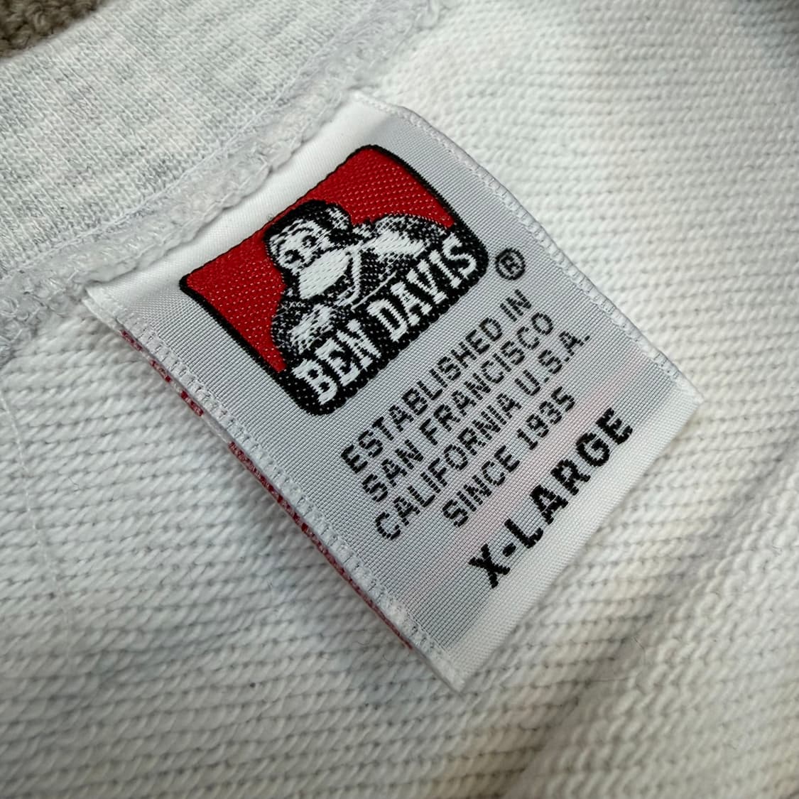 BEN DAVIS 벤데이비스 스펠아웃 맨투맨 XL 상품이미지3