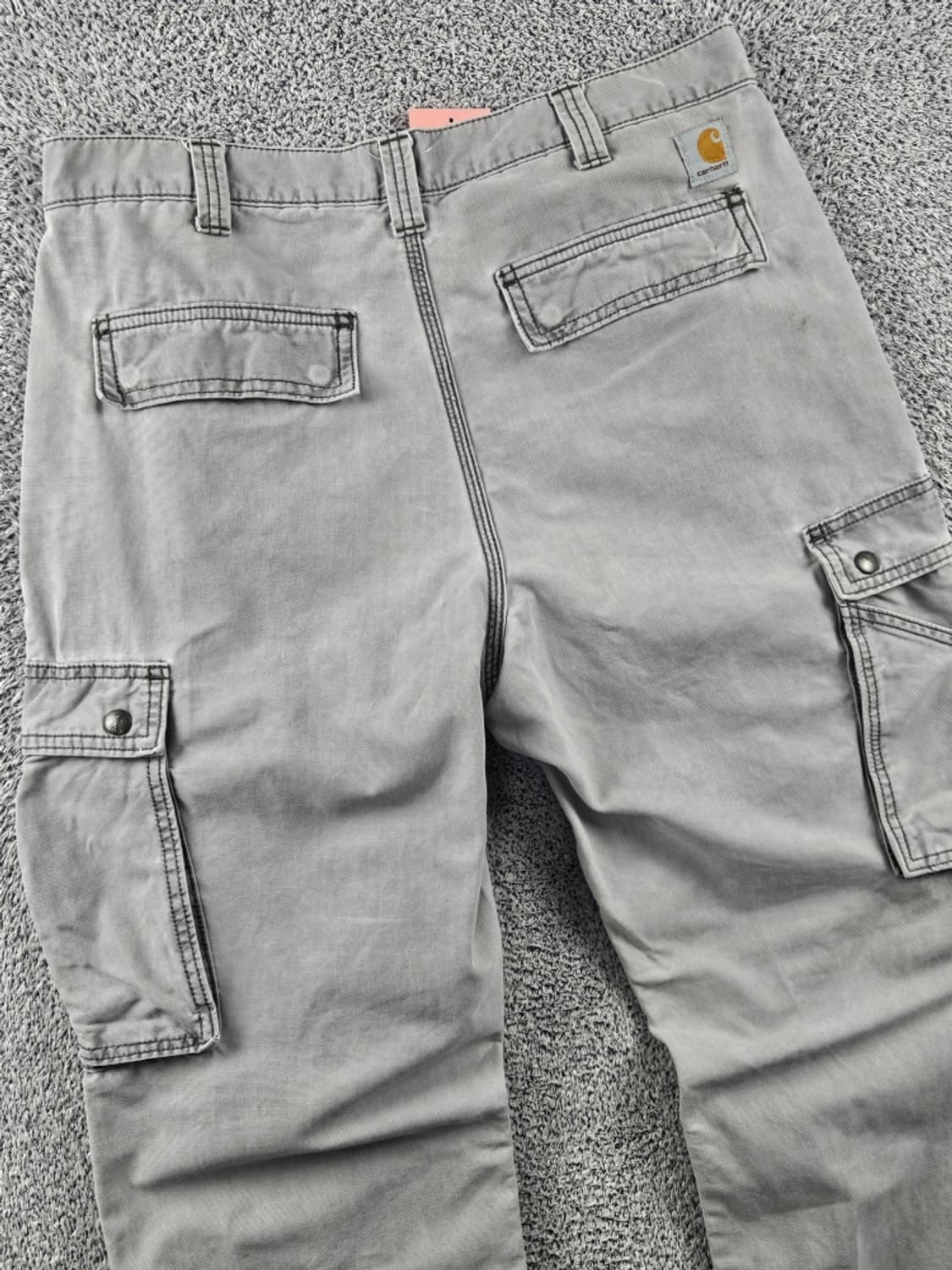 칼하트 코튼 캔버스 카고 포켓 워크 팬츠 ( 34X32 ) / 10902 상품이미지9