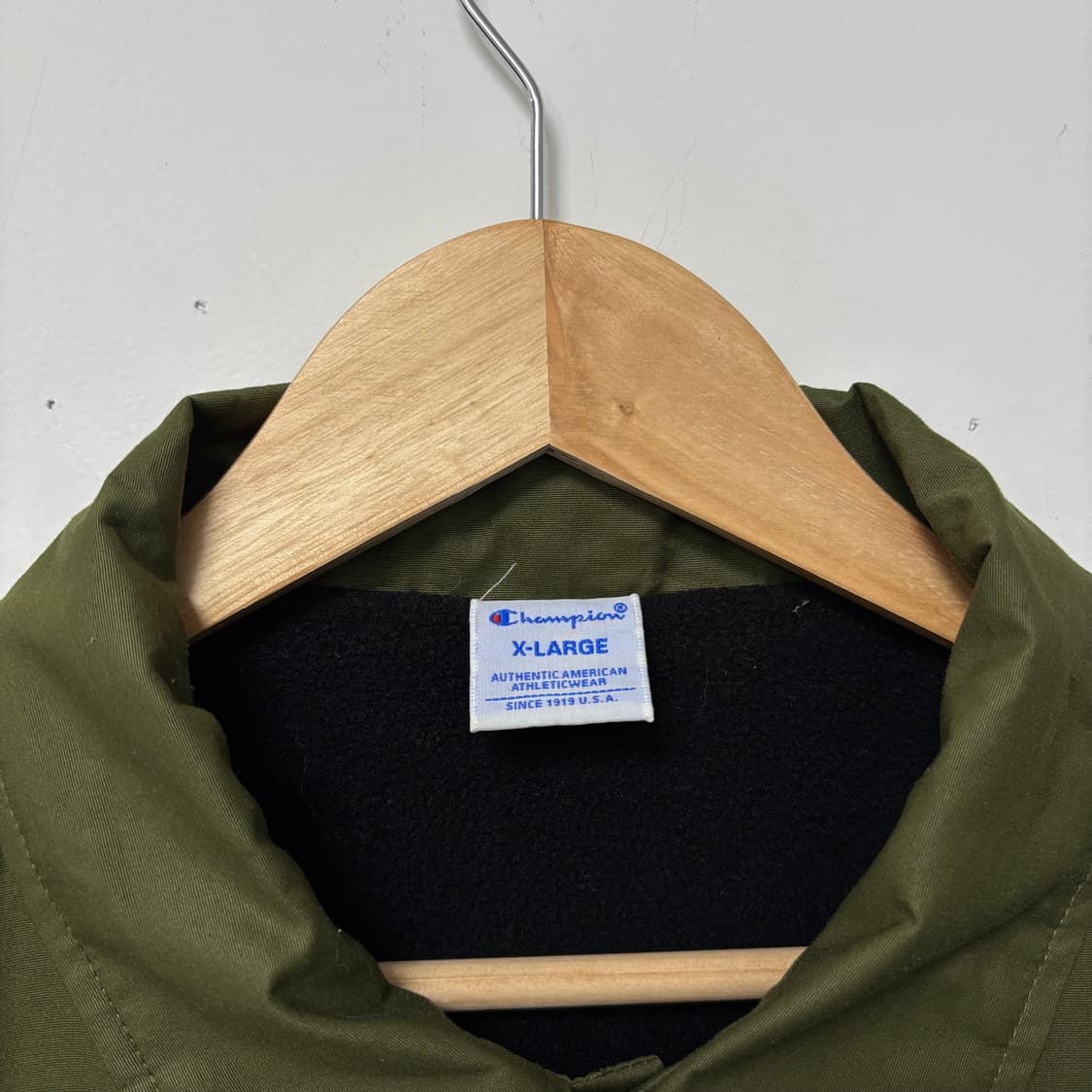 챔피온 올리브카키 코치 점퍼 상품이미지4