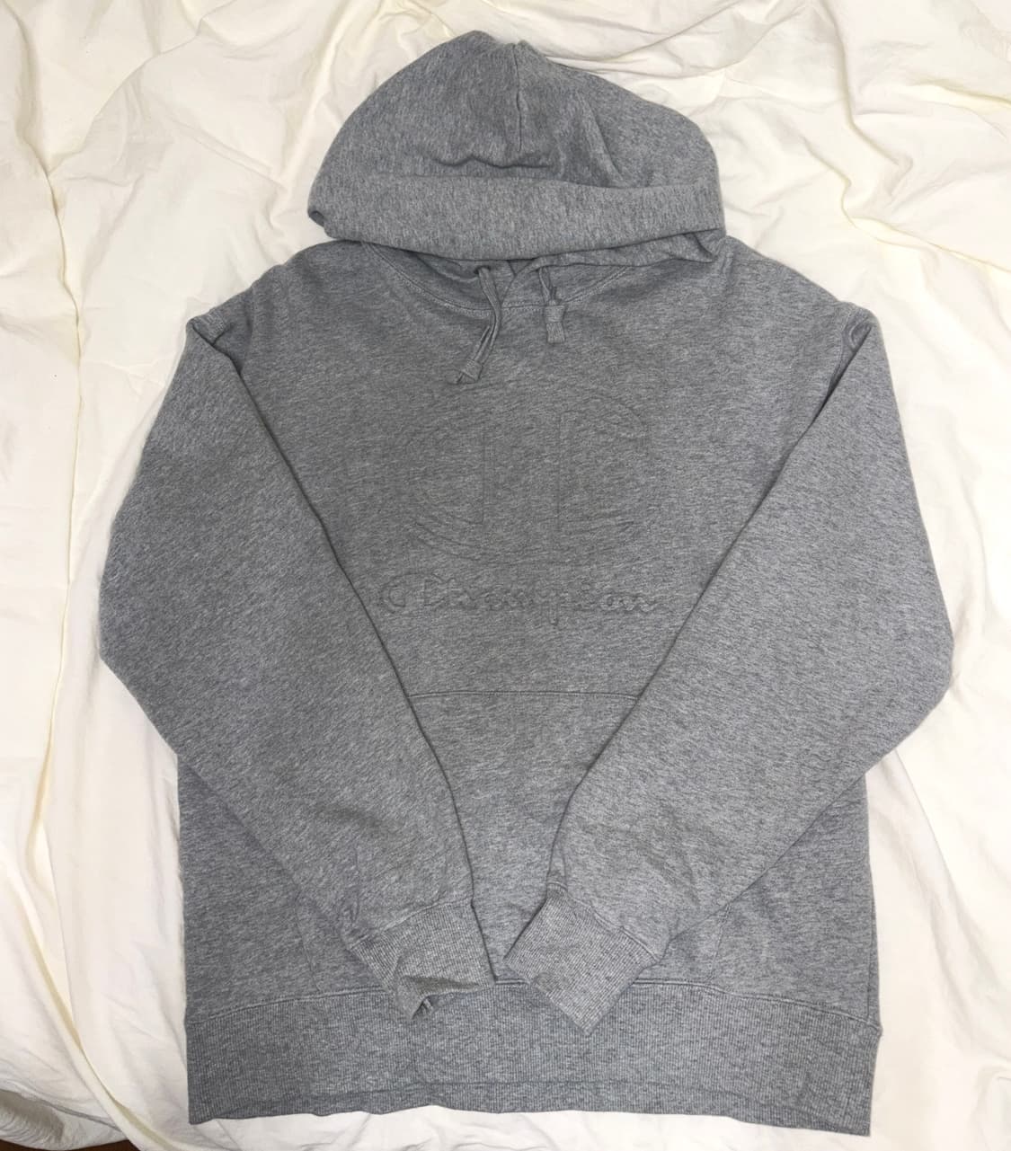 반택가능/챔피온 로고 후드티 상품이미지2