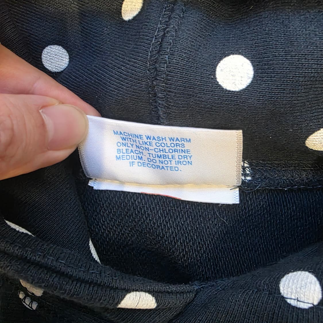 [L]슈프림 X 꼼데가르송 도트 후드 상품이미지4