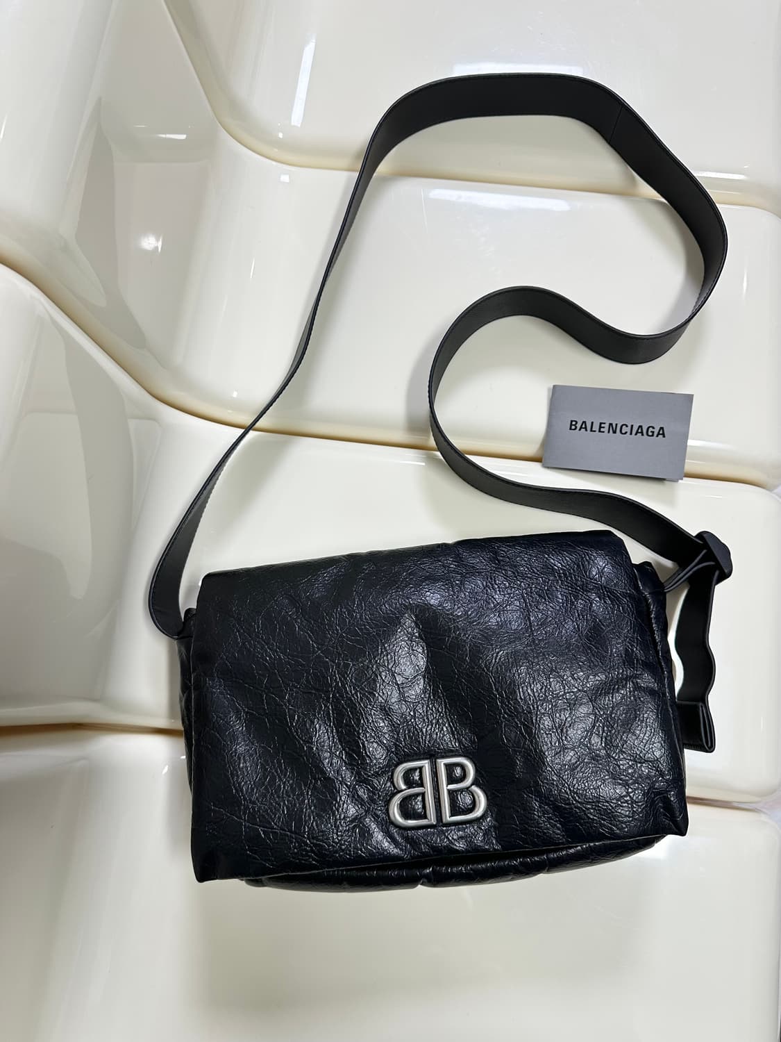 [SA 정품] 발렌시아가 모나코 플랩 메신저백  상품이미지8