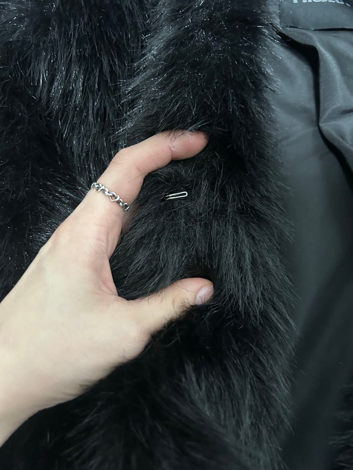 블랙 퍼 후드 자켓 정리 판매합니다 상품이미지3