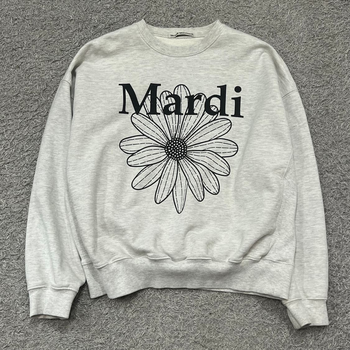 [우먼95] 마르디메크르디 맨투맨 상품이미지2