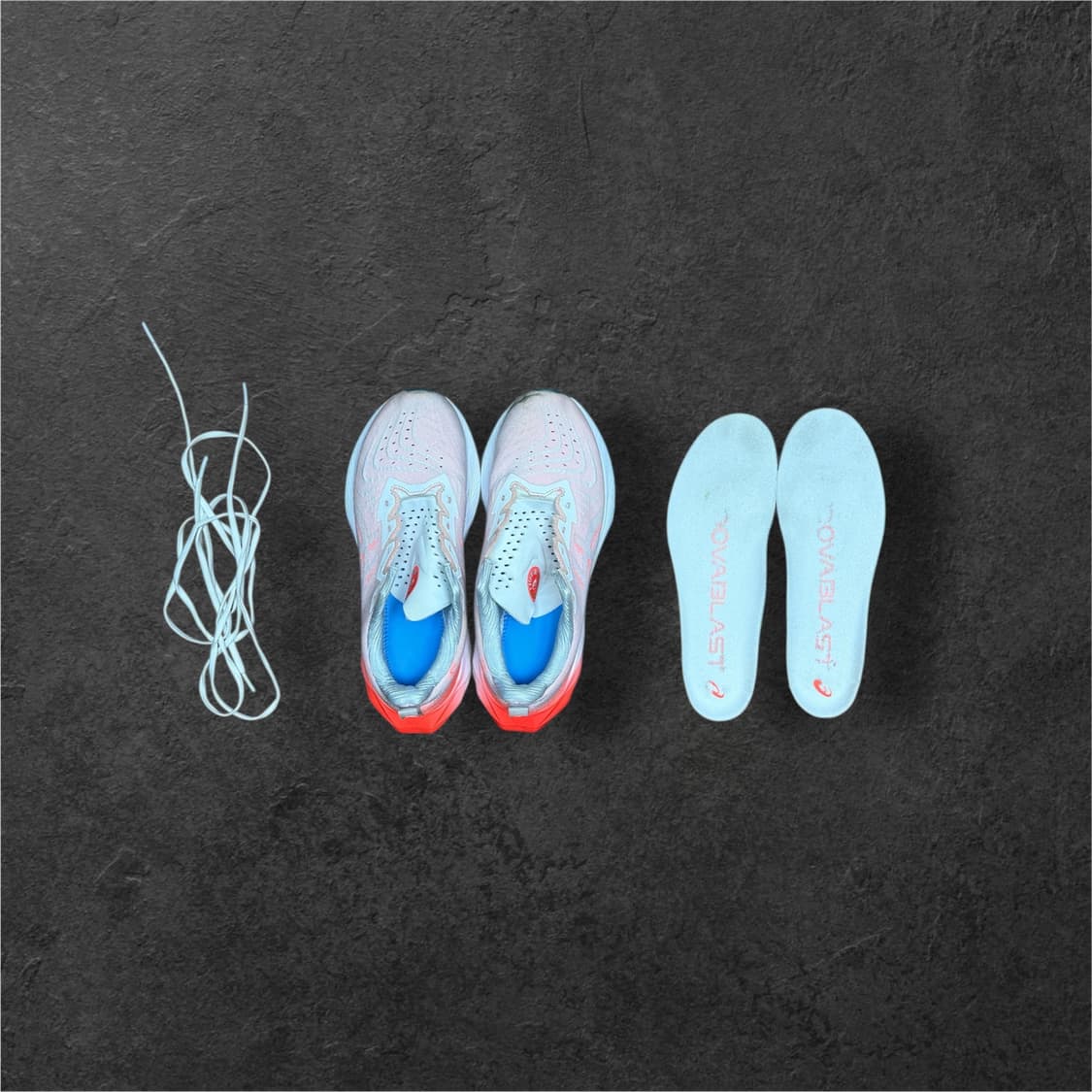 아식스 노바블라스트 4 화이트 선라이즈 레드 265mm 상품이미지2