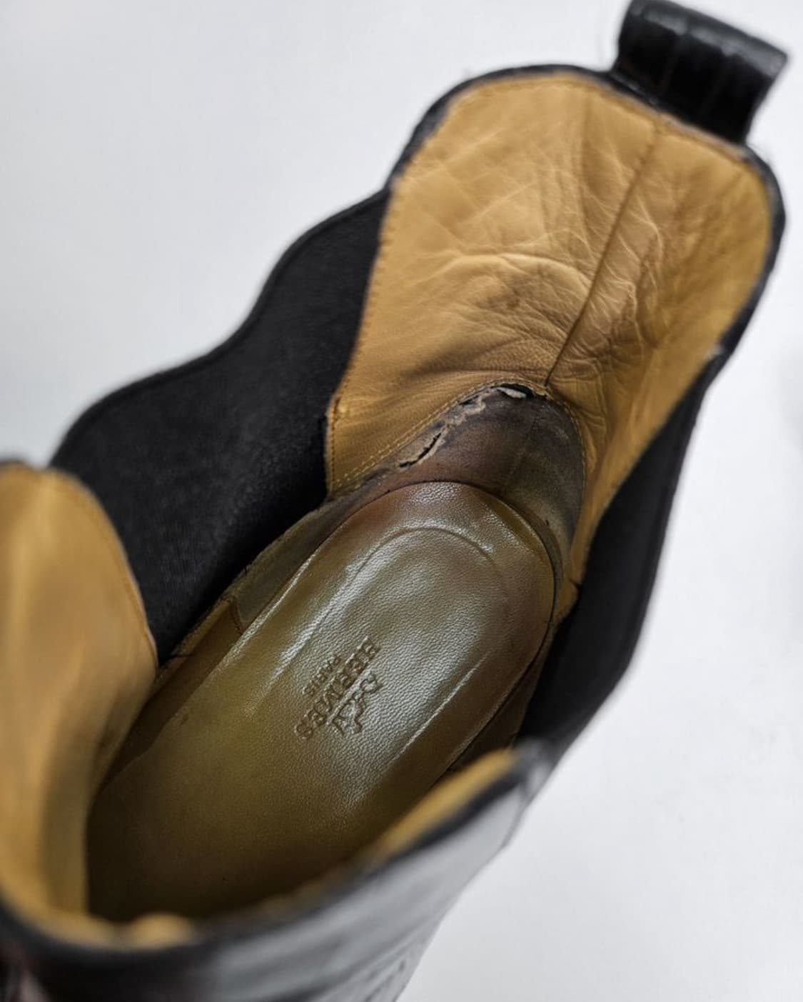 에르메스 첼시부츠(크로커다일 스킨-악어가죽)42.5 사이즈(해외발송) 상품이미지8