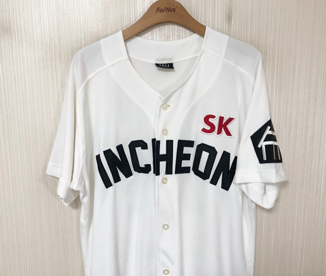 KBO SK와이번스 인천유니폼/져지 100 #14 최정 상품이미지3