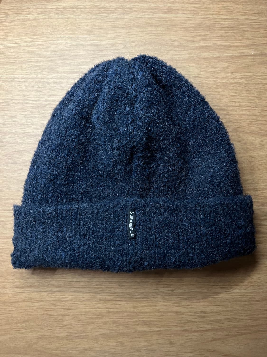 Y.E.S. Boucle Beanie Navy 상품이미지3