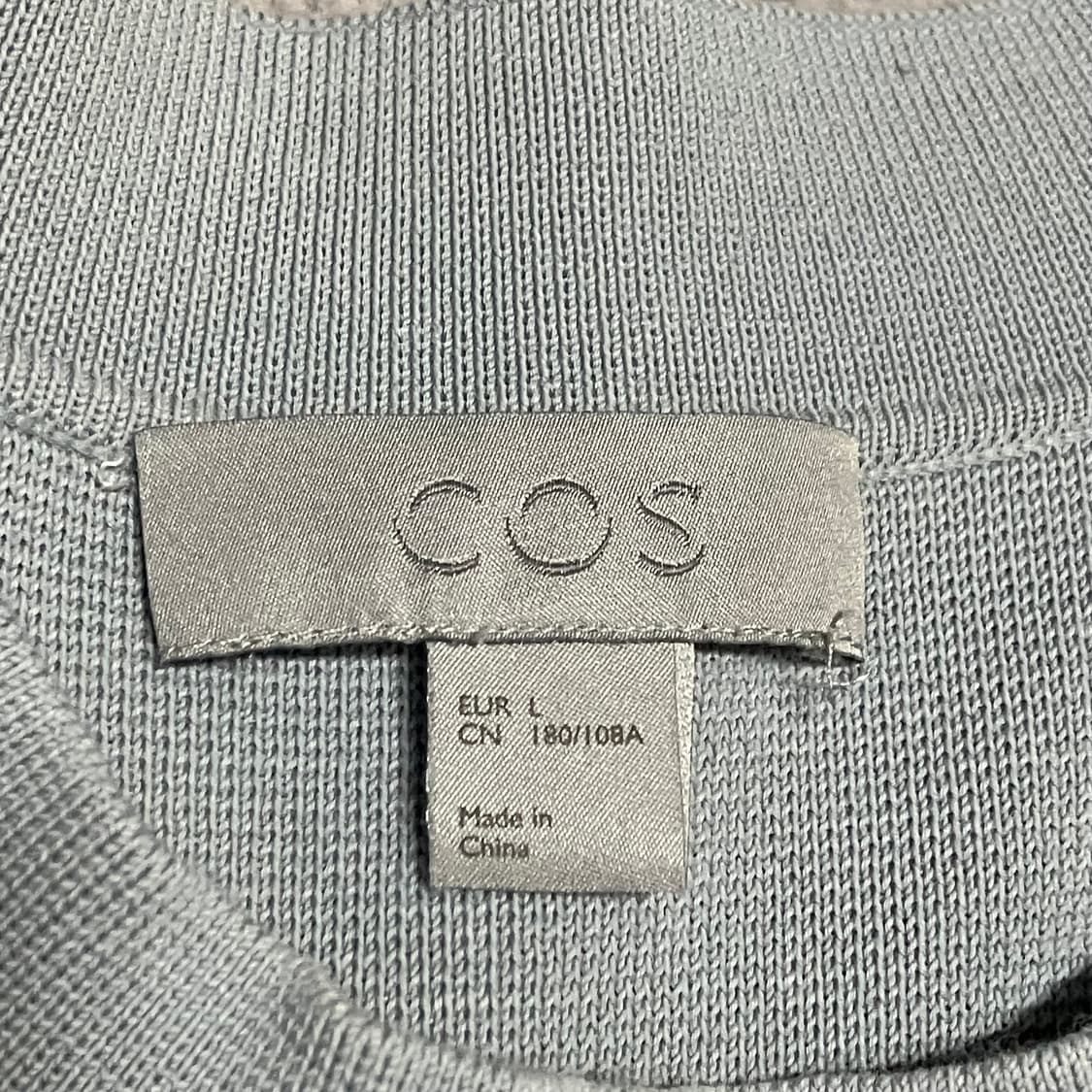 COS 코스 코튼 모크넥 니트 [L] 상품이미지7