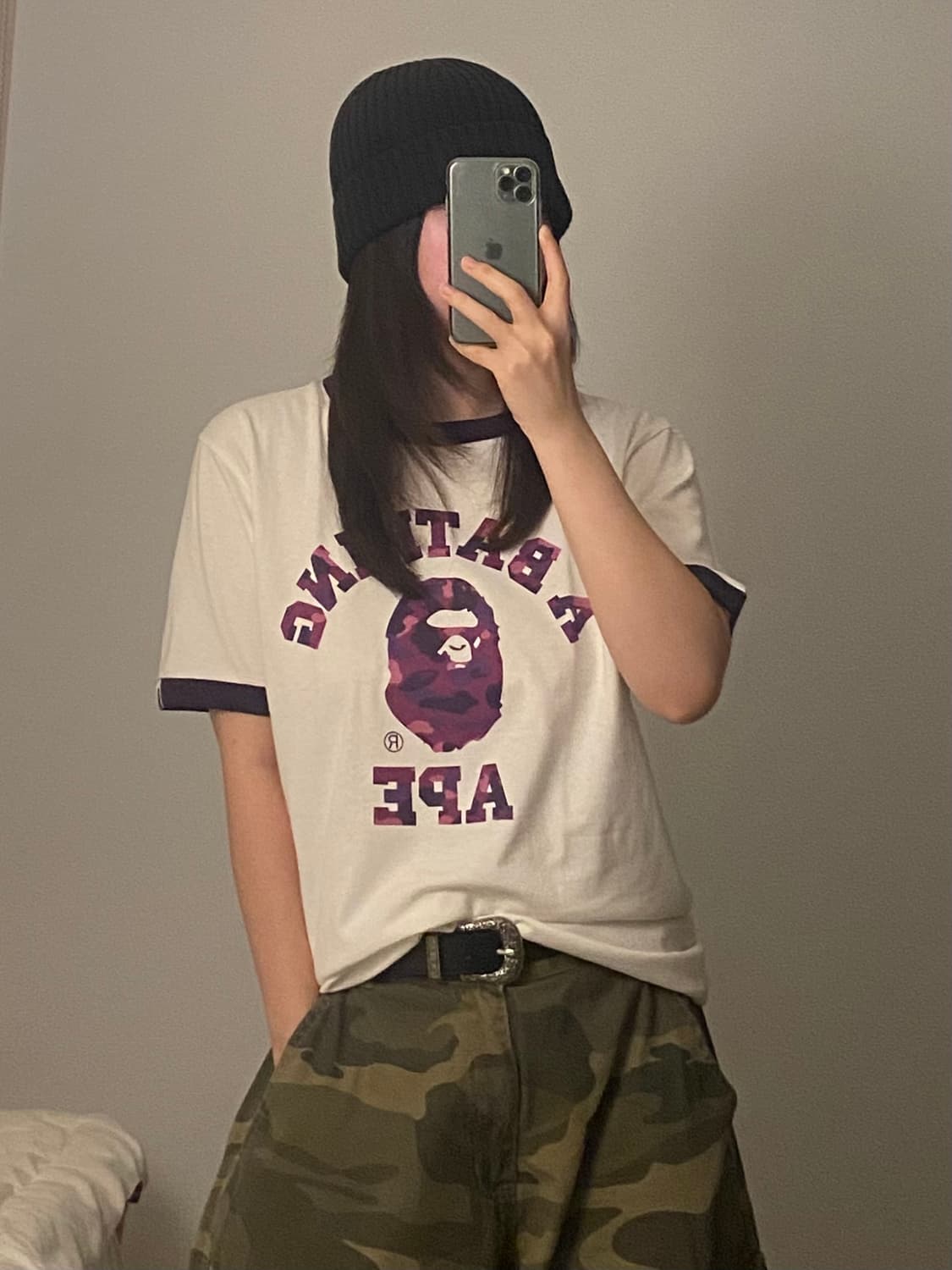 Bape 베이프 반팔 링거티(택 달린 새상품) 상품이미지1