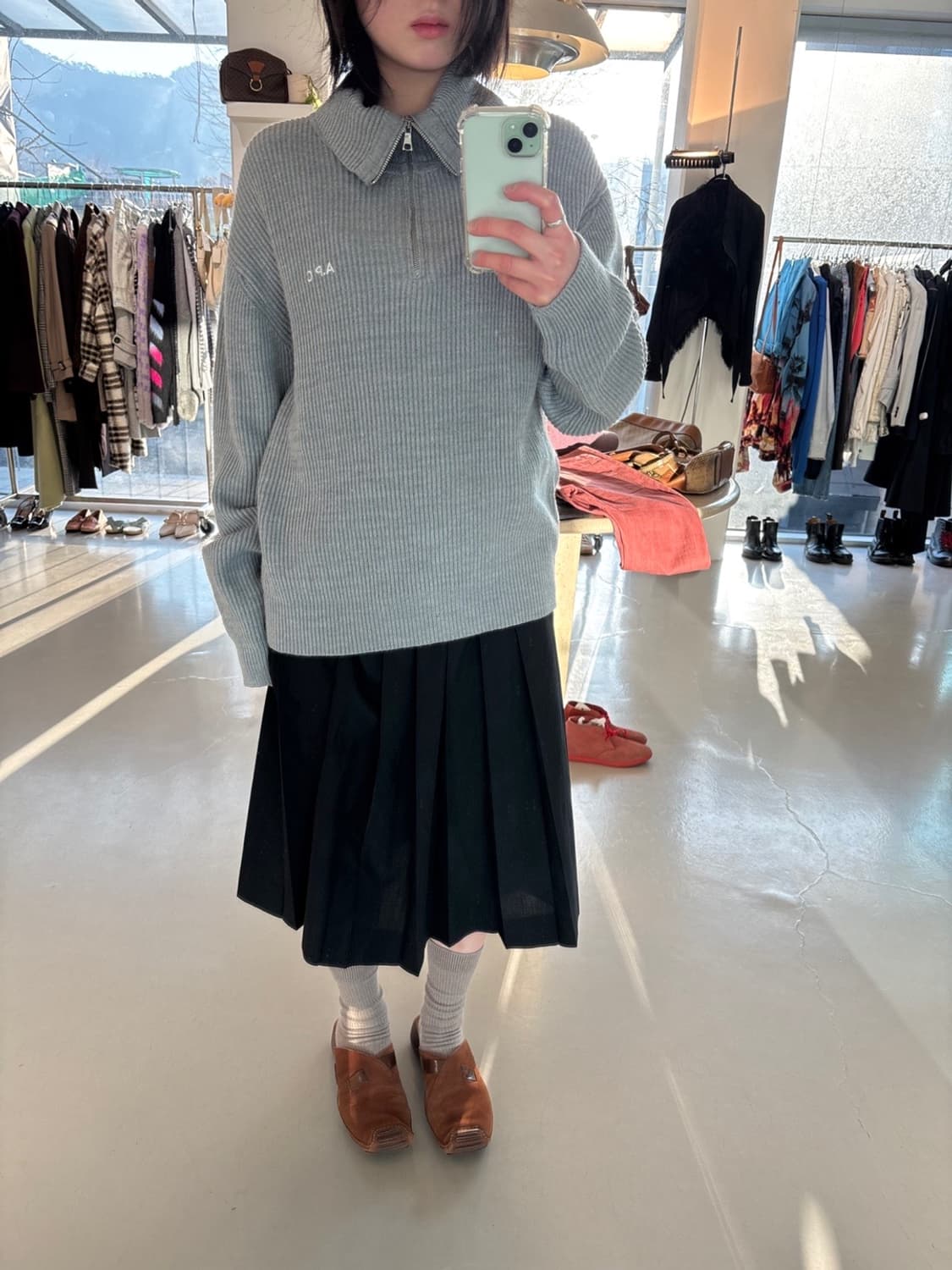 A.P.C. Half Zip up Knit 상품이미지1