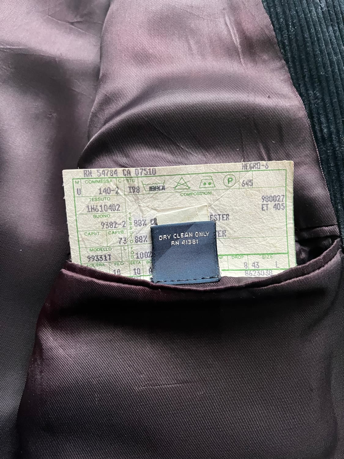 폴로 랄프로렌 와이드 웨일 코듀로이 스포츠 자켓 (105) 상품이미지8