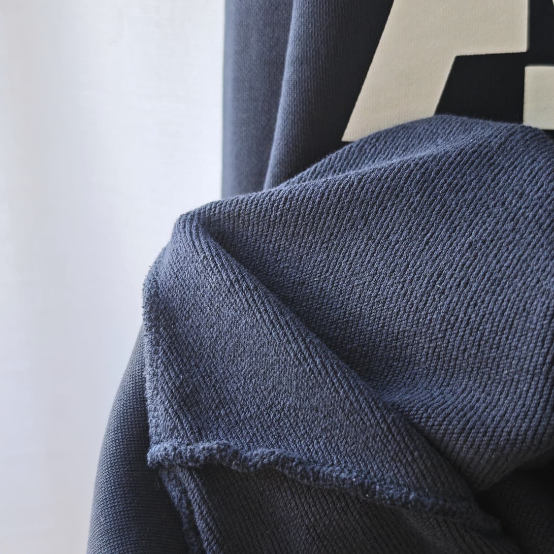 아페쎄 A.P.C. Decal 빅로고 맨투맨 네이비 L 상품이미지7