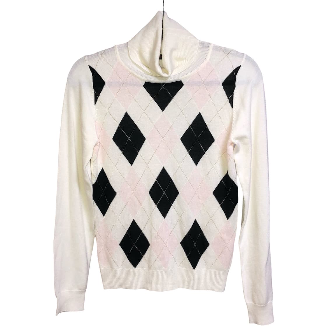 아가일 글리터 핑크 니트 달천 y2k 상품이미지2