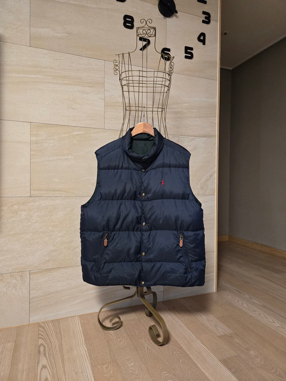 [XL] 폴로랄프로렌 남성 양면 덕다운 패딩 상품이미지1