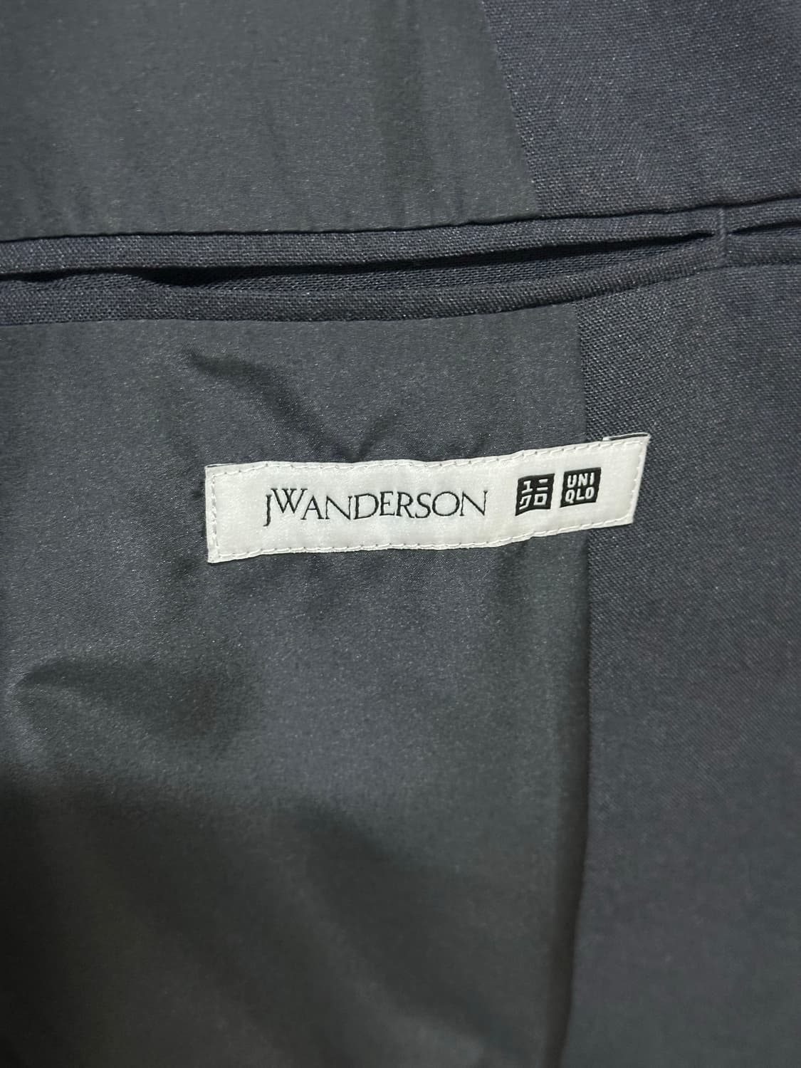 유니클로 x JW 앤더슨 블레이저 네이비 L 상품이미지5