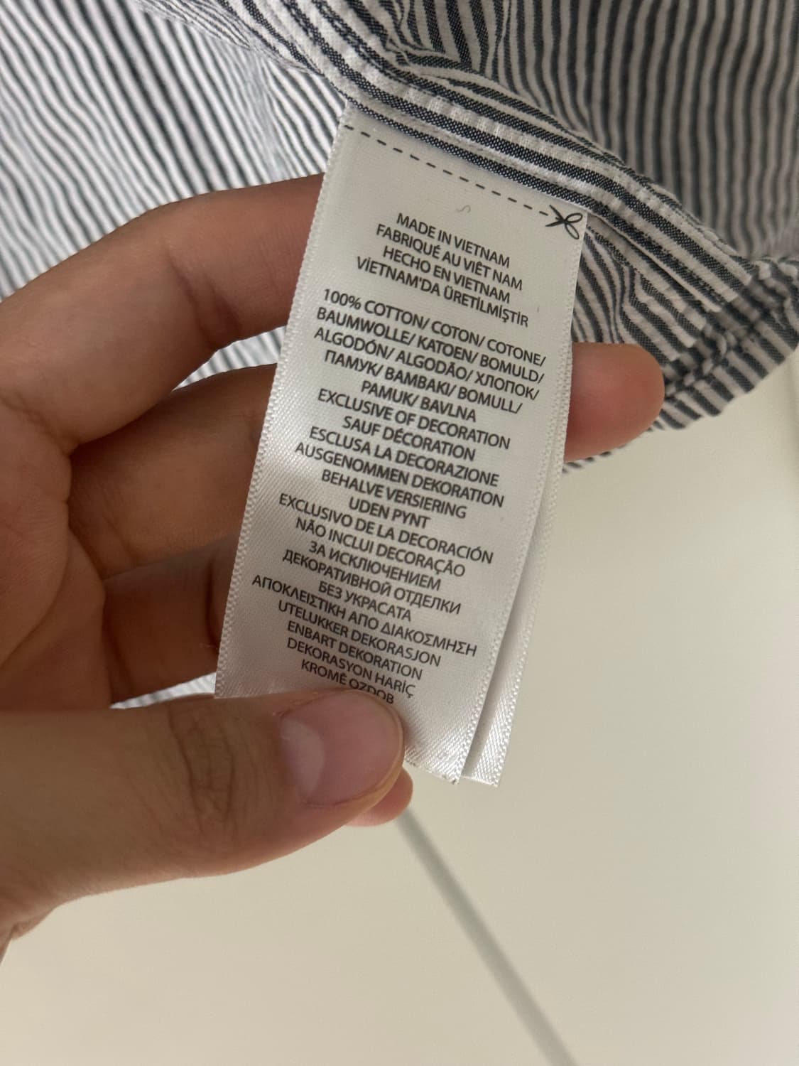 랄프로렌 클래식핏 스트라이프 셔츠 S 상품이미지5